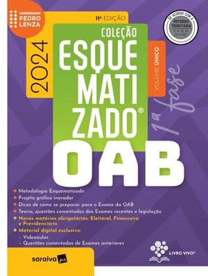 Oab 1ª Fase: Volume Único. (Coleção Esquematizado®)